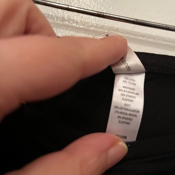 Felina Lingerie‎ Black Maternity Leggings (Size S/Ch) - Picture 5 of 7